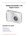 Kodak C195 User`s Manual