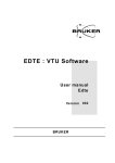 EDTE : VTU Software