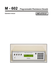 M602 manual - meatest.cz