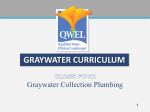 GRAYWATER CURRICULUM - Qualified Water Efficient Landscaper