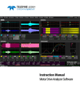 Motor Drive Analyzer Software Instruction Manual