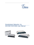 Grandstream Networks, Inc. GXV3501/GXV3504 User Manual