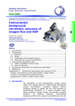 Instrumental background correction, accuracy of oxygen
