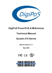 DigiPoS PowerPoS Millennium Technical Manual Version