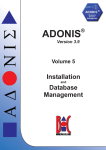 ADONIS® 3.9 - University of Maryland at College Park