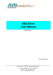 AB2 Driver User Manual