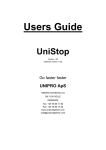 USER MANUAL