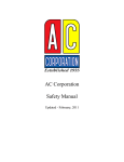 AC Corporation Safety Manual