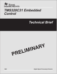 TMS320C31 Embedded Control Technical Brief