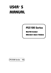 USER`S MANUAL PS3100 Series
