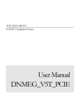 User Manual DNMEG_V5T_PCIE