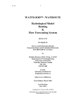 watflood - Civil and Environmental Engineering