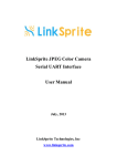 LinkSprite JPEG Color Camera Serial UART Interface User Manual