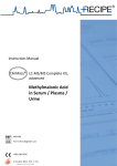 Methylmalonic Acid in Serum / Plasma / Urine