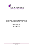 GRAPEVINE INTERACTIVE - Business Messaging Services Manuals