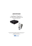 LBO--DVI-EAD User Manual.pmd - Broadata Communications, Inc.