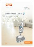 Steam Fresh Combi Let`s get started