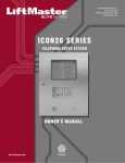 ICON26 SERIES - All Gate Operator Manuals