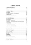 Table of Contents