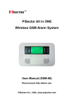 GSM06 User Manual - PiSector Home Security Alarm Systems