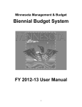 Biennial Budget System
