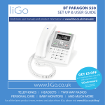 BT Paragon 550 - User Manual