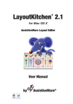 LayoutKitchen® 2.1 - Origin Instruments