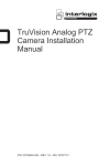 TruVision Analog PTZ Camera Installation Manual