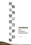 Thomson DTH8657E User Guide Manual - DVDPlayer