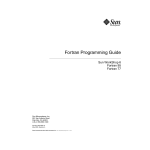 Fortran Programming Guide