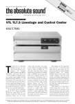 VTL TL7.5 Linestage and Control Center