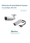 EZN Series IR Small Bullet IP Camera True Day/Night