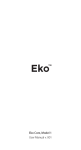Eko Core, Model 1 User Manual v. 001