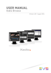 Xedio Browse User Manual