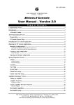 Elemec3 Console User Manual - Version 2.0 - GAI