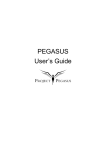 PEGASUS User`s Guide - Carnegie Mellon University