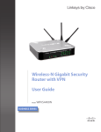 Wireless-N Gigabit Security Router with VPN User