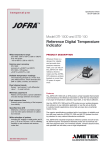 Reference Digital Temperature Indicator