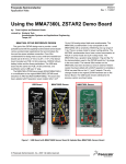 AN3473, Using the MMA7360L ZSTAR2 Demo Board