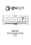 DM-X18 384 Channel DMX Controller