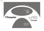 user-manual - Inventor Air Conditioners