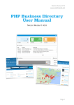 PHP Business Directory User Manual