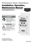 TH-PUI Premium User Interface User Manual