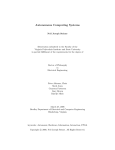 Autonomous Computing Systems - Digital Library and Archives