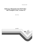 Reference Manual for the NUFT Flow and Transport Code, Version 2.0