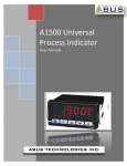 A1500 Universal Process Indicator