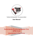 Performance Monitoring System Core (PMS Core)