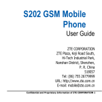 S202 GSM Mobile Phone