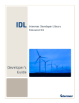 IDL Resource Kit Developer`s Guide