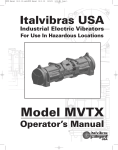 User Manual - Italvibras USA
